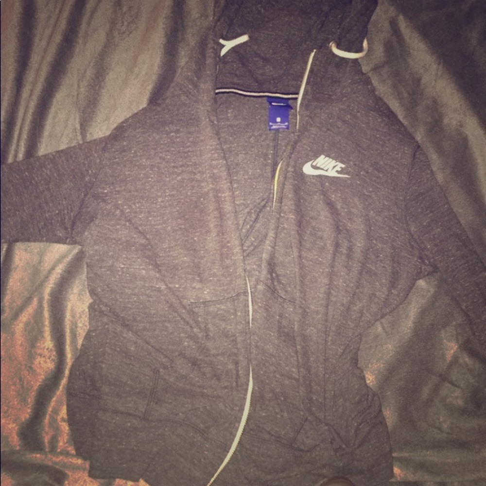 Gray Nike sweater